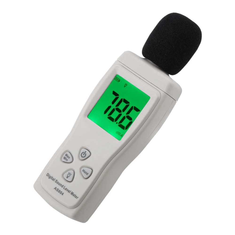 SMART SENSOR AS804 Digital Sound Level Meter Testing Monitor 30-130dBA