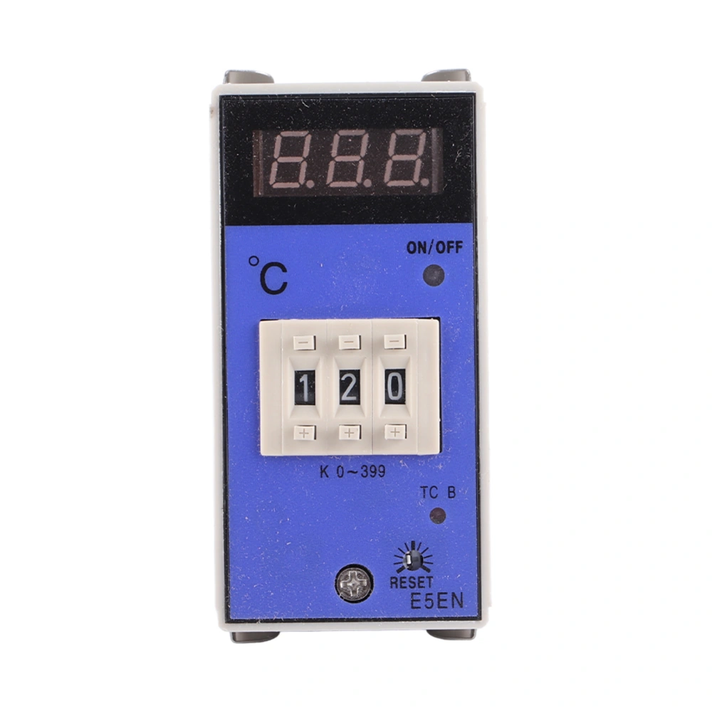 E5EM Digital Thermostat 0‑399 Degree Temperature Controller With K Type Thermocouple