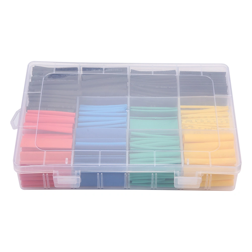 530pcs Heat Shrink Tubing Insulation Shrinkable Tubes Assortment Wire Cable Sleeve Kit