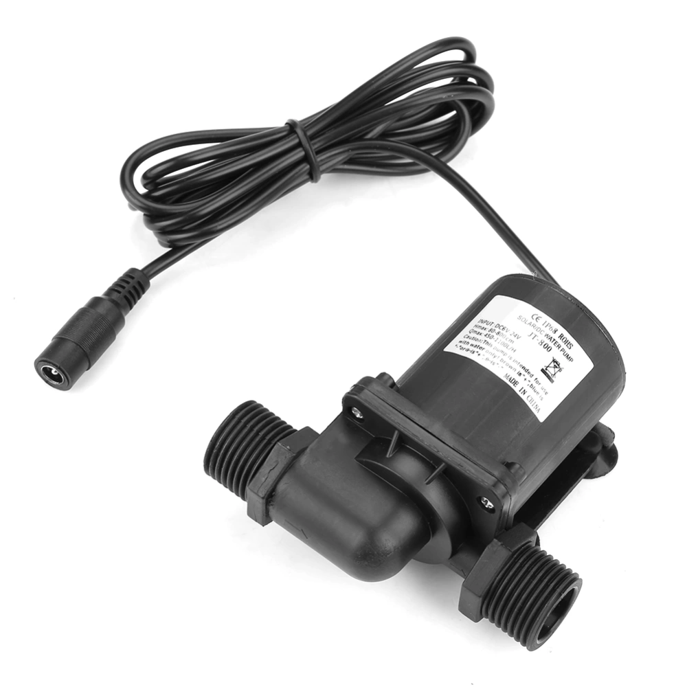 Mini High Hydraulic Head DC Brushless Boost Water Pump 24V -40℃-100℃