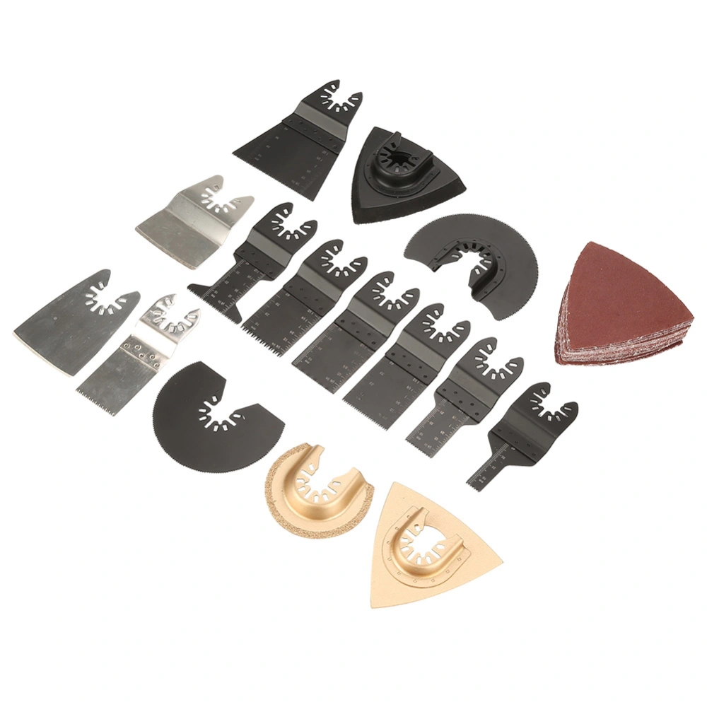 40pcs Saw Blades Oscillating Multi Tool Accessories Kit for Repairing Cutting