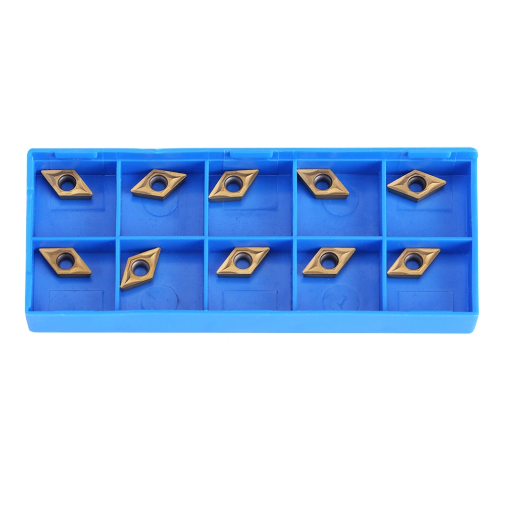 10pcs CNC Carbide Tips Inserts Blade Cutter Lathe Turning Tool With Box