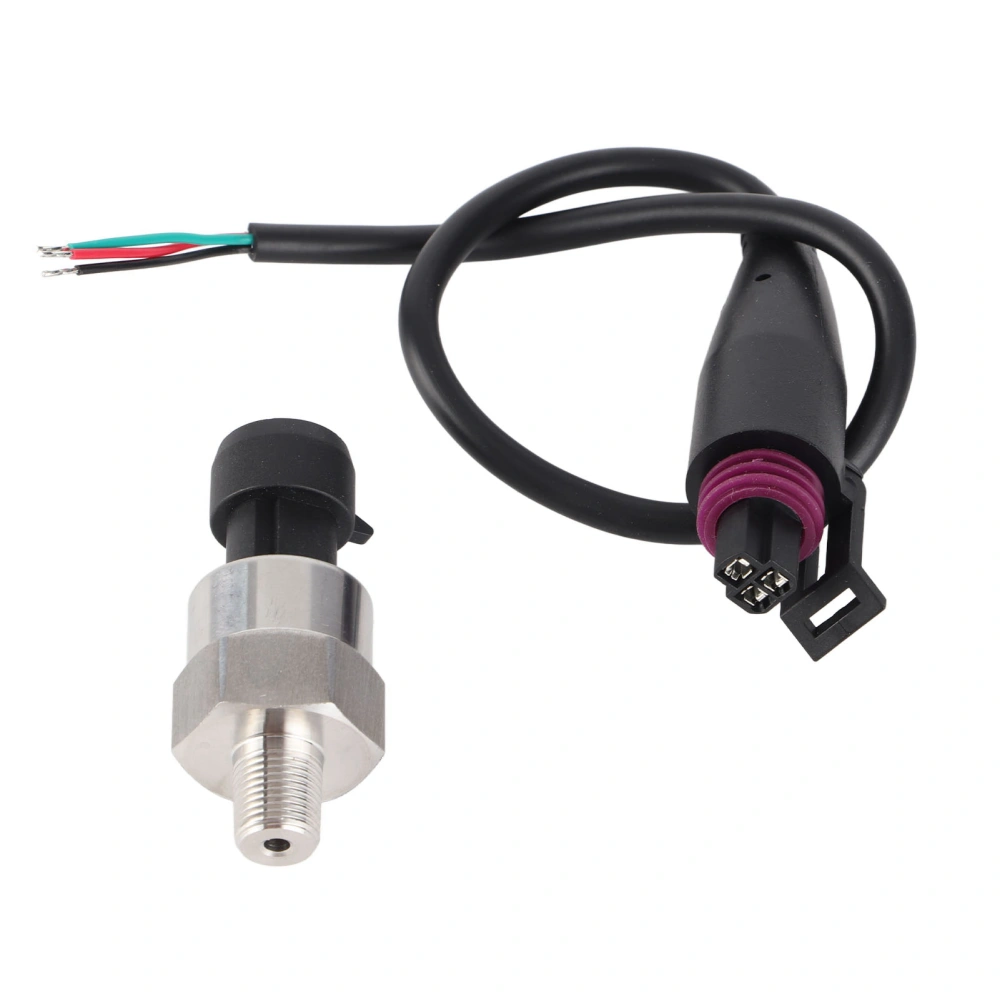 Pressure Transducer Sender Sensor Stainless Steel for Oil Fuel Air Water (100PSI)