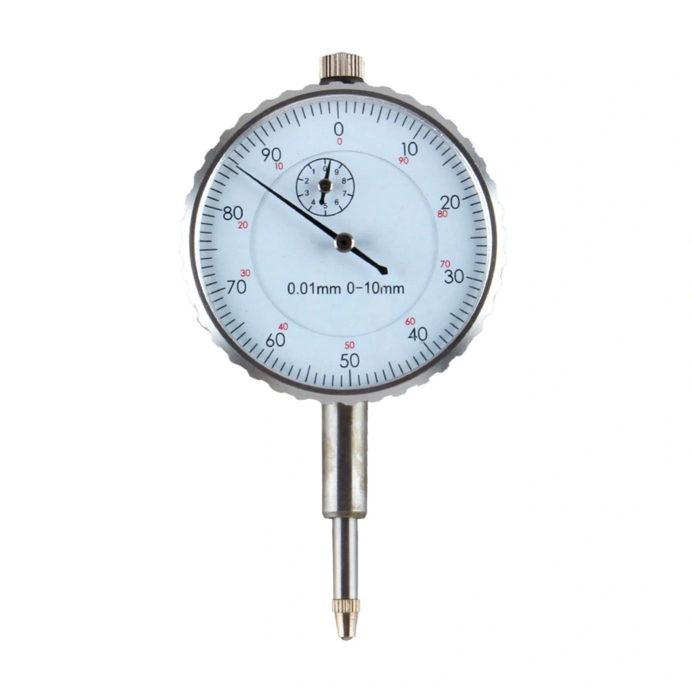 Dial Indicator Gage 0-10MM Outer Measuring 0.01mm Accurate Clock