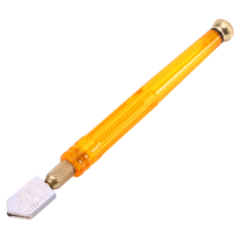 Anti Slip Handle Hard Alloy Glass Cutter DIY Tile Mirror Cutting Knife Craft Tool for 6-12mm