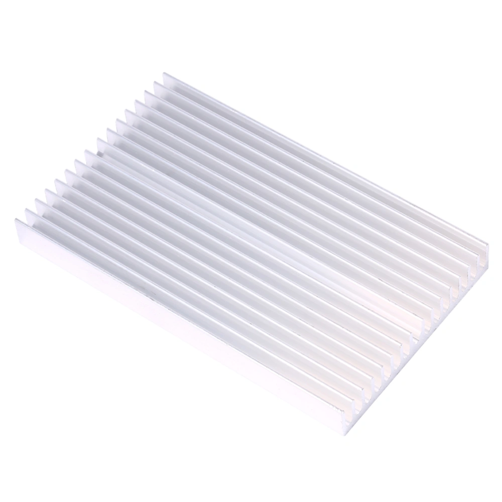 100*60*10mm DIY Cooler Aluminum Grille Shape Heat Sink Chip for IC LED Power Transistor