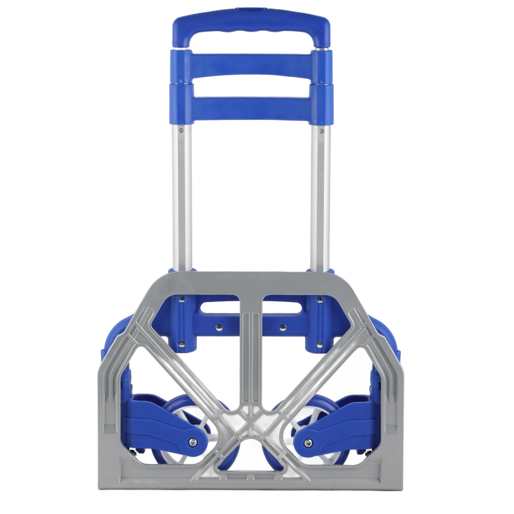 80kg Folding Aluminium Alloy Heavy Duty Luggage Trolley Hand Foldable Truck