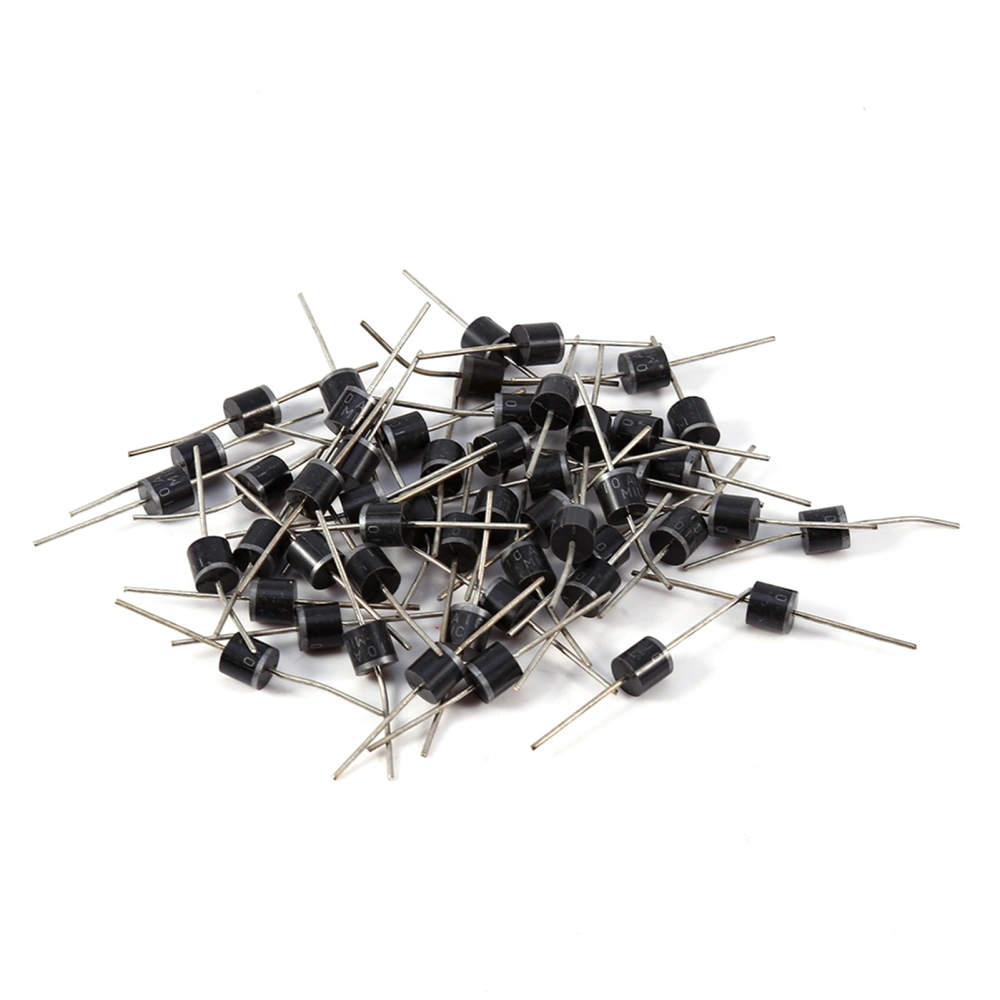 50pcs 10A10 1000V 10A High Voltage Rectifier Diode Rectifying Diodes