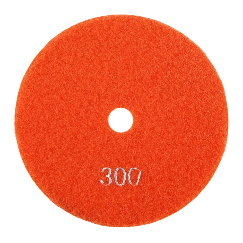 5' inch 125mm Wet Diamond Polishing Pads Grinding Discs For Granite Concrete Marble(300)