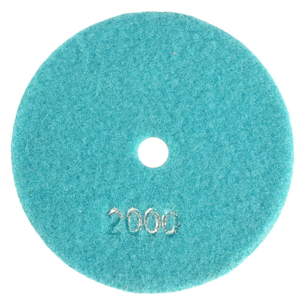 5'' inch 125mm Wet Diamond Polishing Pads Grinding Discs For Granite Concrete Marble(2000)