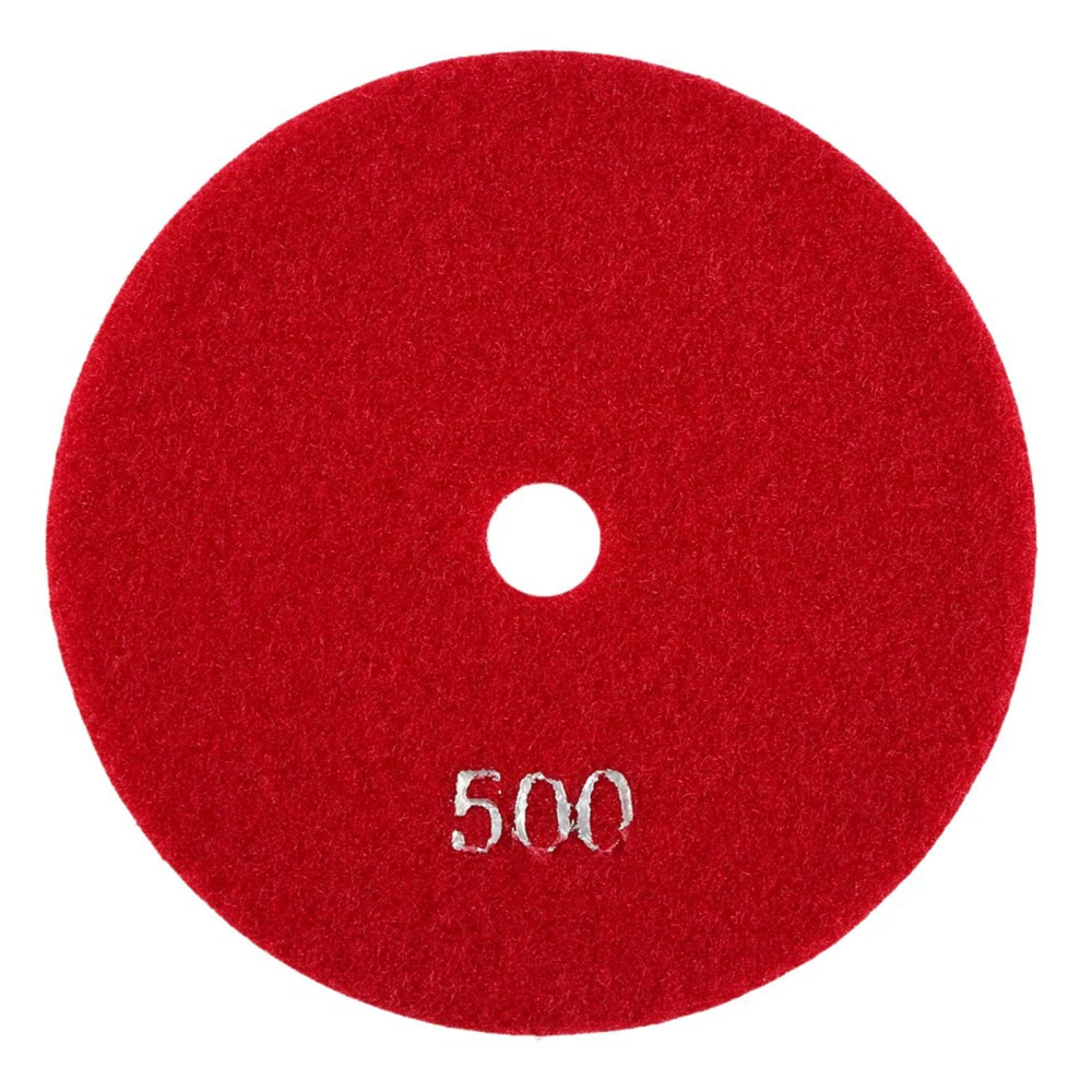 5' inch 125mm Wet Diamond Polishing Pads Grinding Discs For Granite Concrete Marble(500)