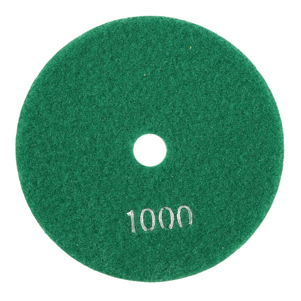 5' inch 125mm Wet Diamond Polishing Pads Grinding Discs For Granite Concrete Marble(1000)