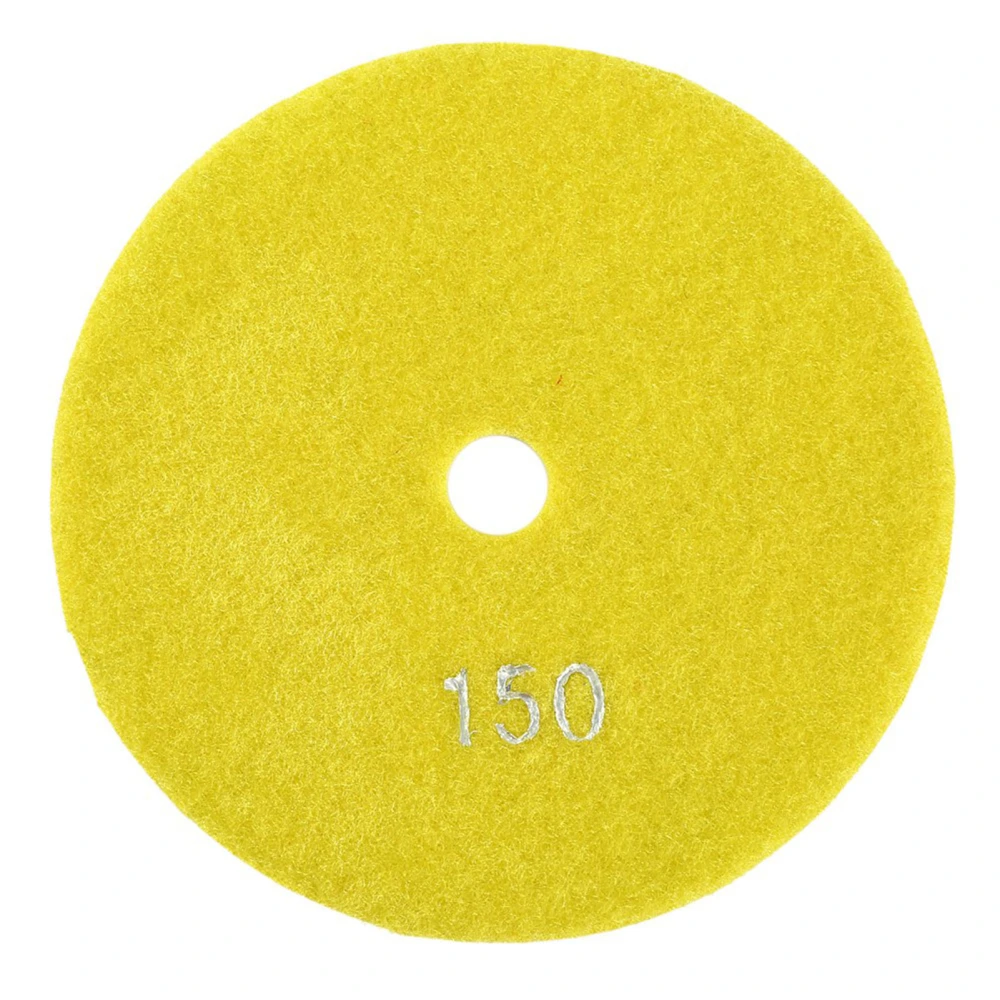 5' inch 125mm Wet Diamond Polishing Pads Grinding Discs For Granite Concrete Marble(150)