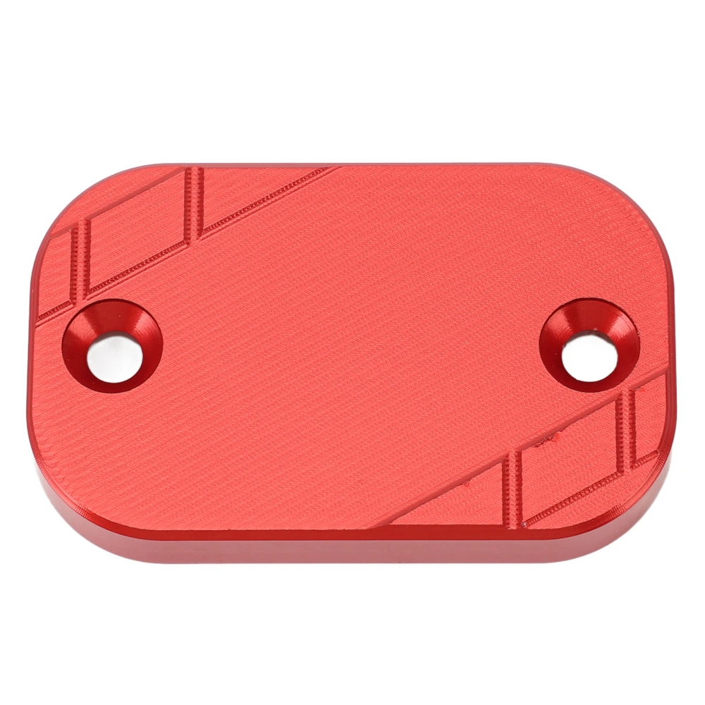 Motorcycle Front Brake Fluid Reservoir Cover CNC Aluminum Alloy Fluid Tank Cap for AEROX 155 NVX 155 Red