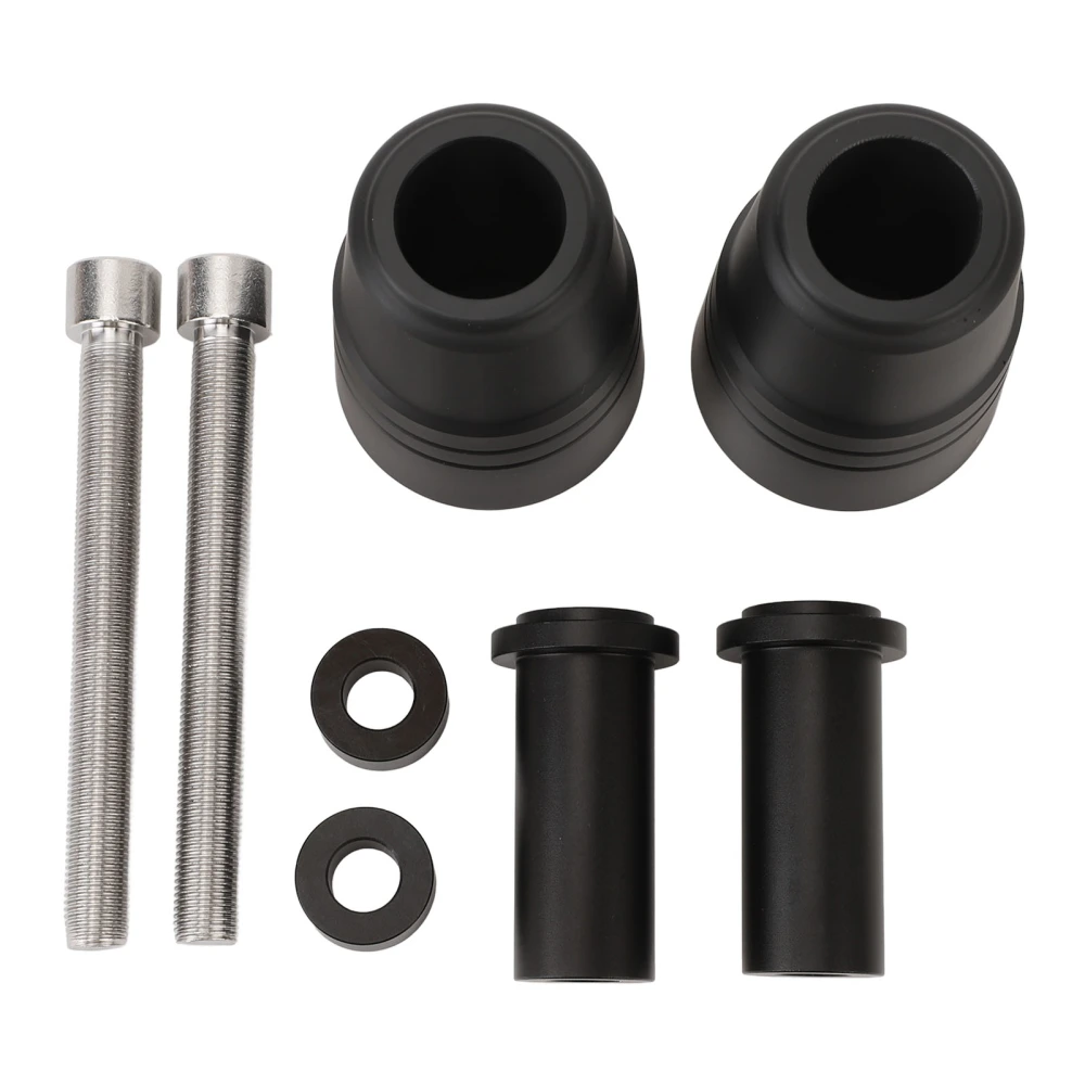 Motorcycle Frame Slider M12 CNC 6063 Aluminum Alloy Black Universal Anti Falling Protector for All Motorcycles