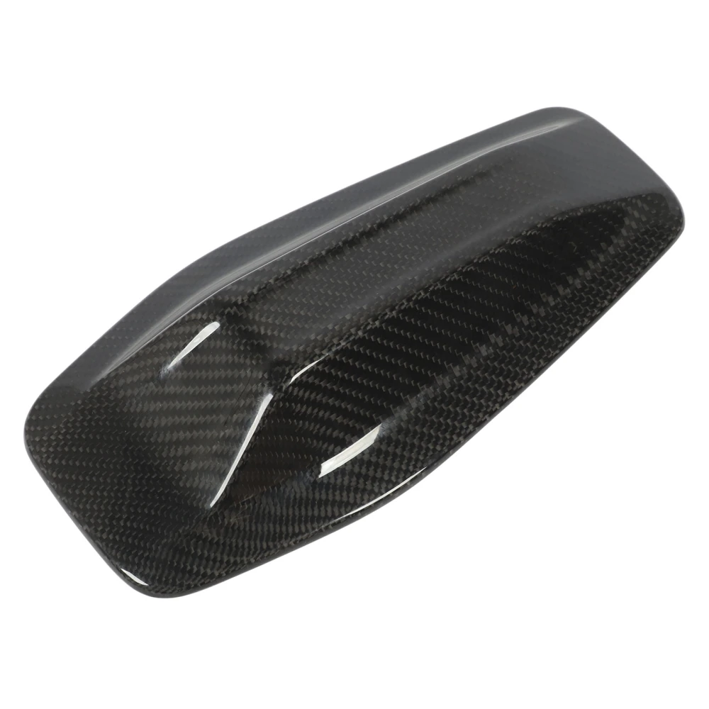 Roof Antenna Cover Glossy Carbon Fiber Protective Decorative Antenna Cover Trim for X3 X4 X5 X6 X7