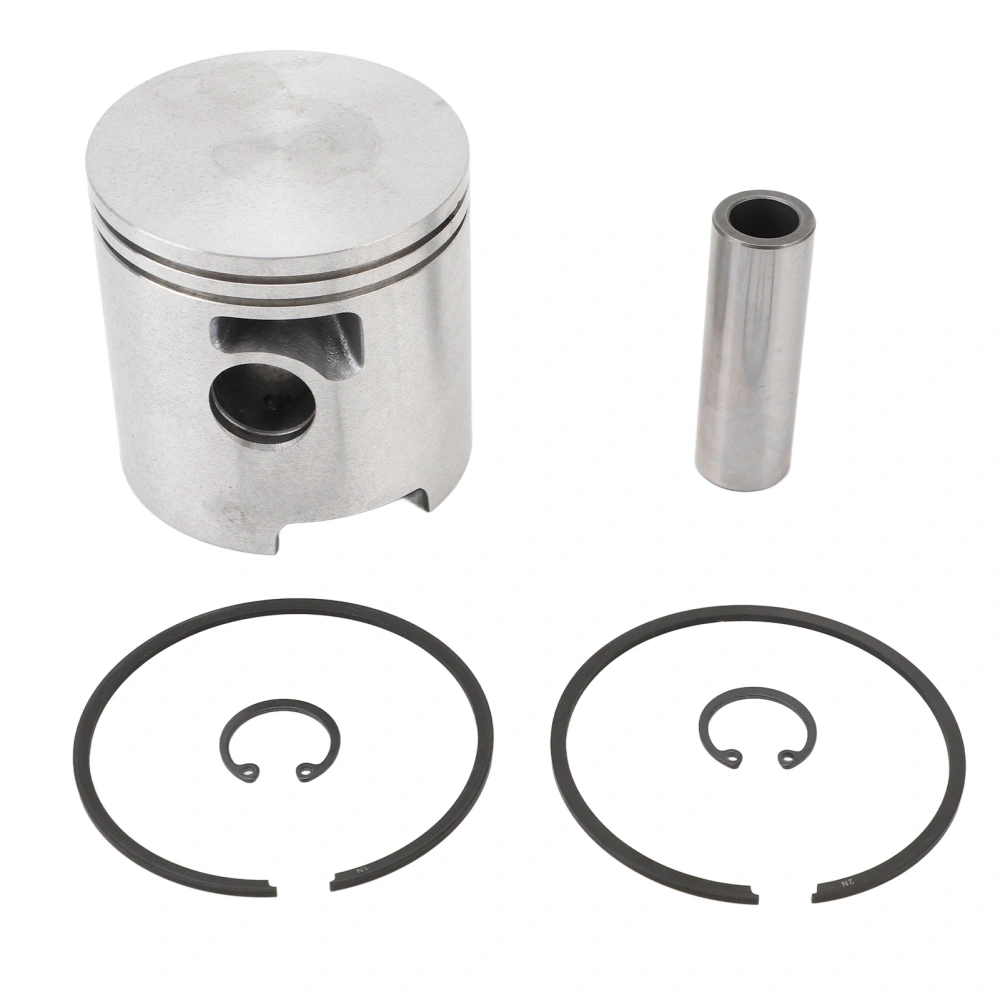 56mm Piston Kit with Piston Ring 767821968A5 Boat Motor Piston Assy Pin Clips Set for Outboard 15‑25 Hp