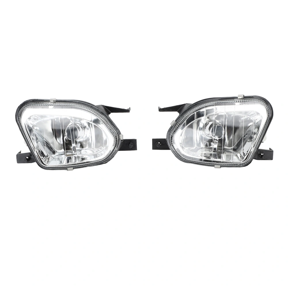 2PCS Fog Light Housing Left Right Waterproof 2118201156 Replacement for Benz E‑Class W211 2002 to 2006