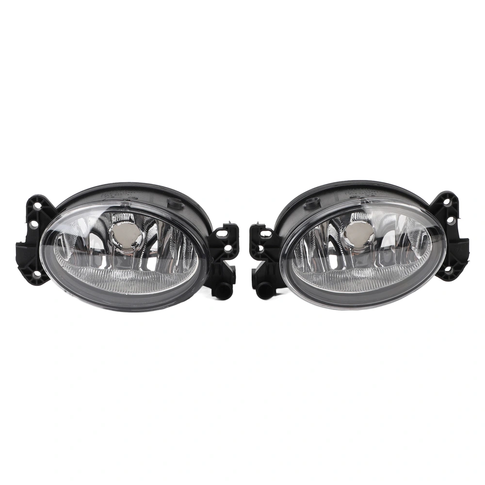 2PCS Fog Light Housing Left Right Waterproof 1698201556 Replacement for Benz C‑Class W204 2007 to 2011