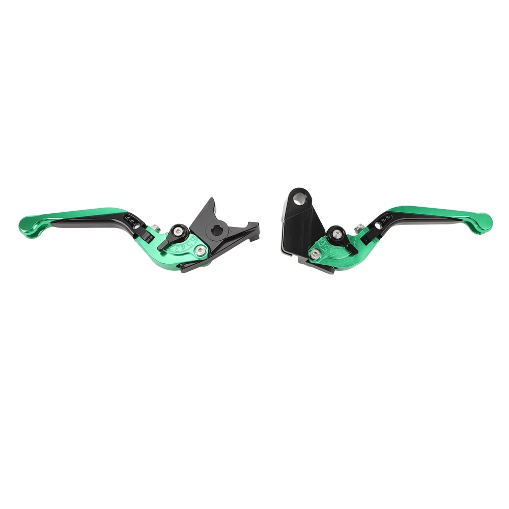 Motorcycle Folding Clutch Lever CNC 6061 Aluminium Alloy Brake Handle Lever for Z900 Z650 Z650RS 650R ER‑6F Green