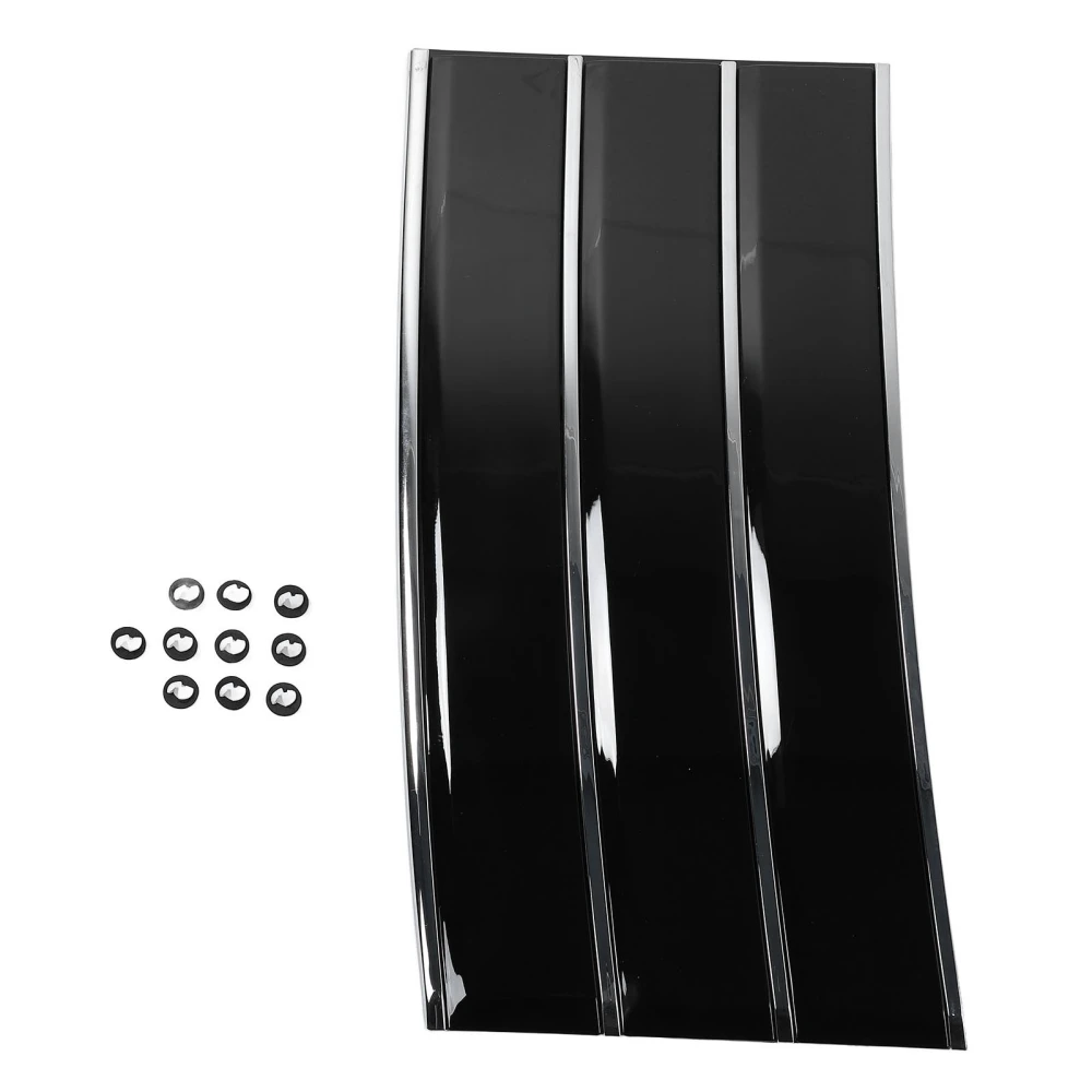 Body Side Vent Grille Protective Front Side Vent Trim Louver Exterior Accessories for Range Rover L405 2013‑2021 Glossy Black Left: LR096399