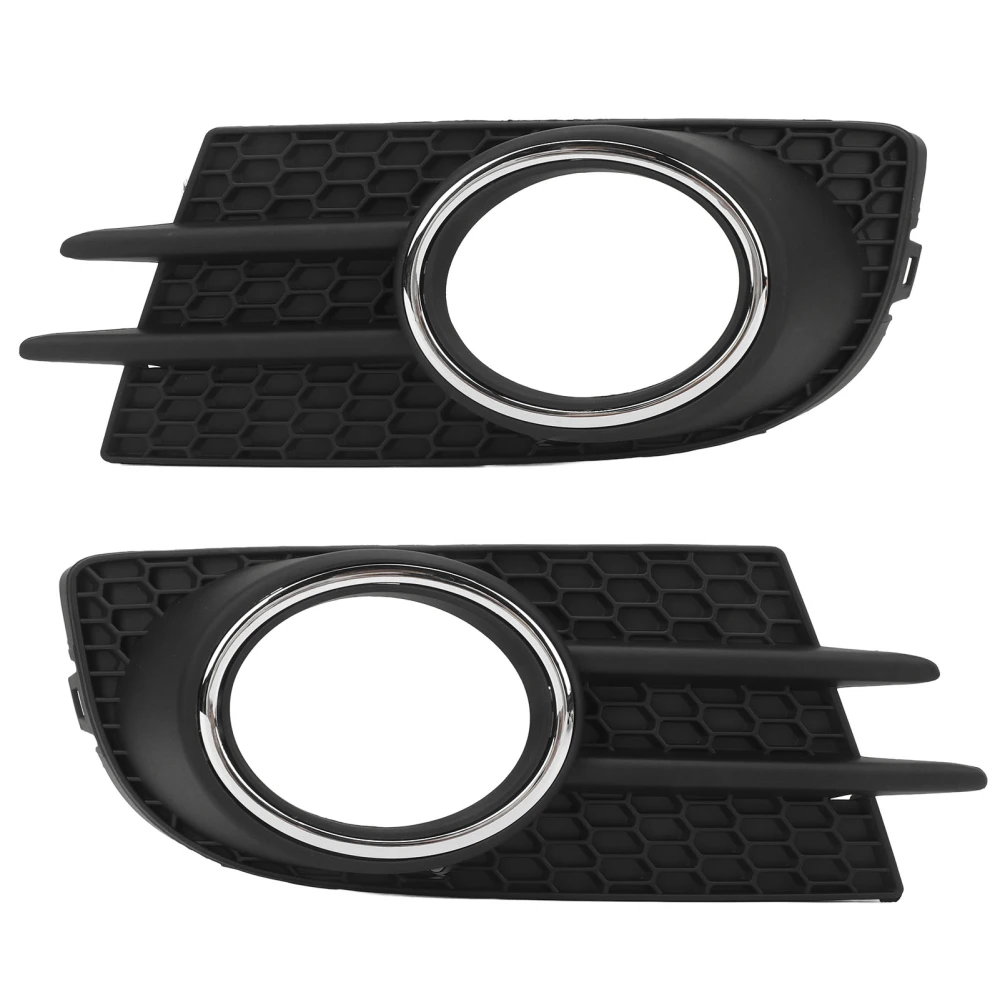 2PCS Front Bumper Lower Fog Lamp Grille Cover Trim 5N0853665J for 5N Facelift EU 2012 to 2015