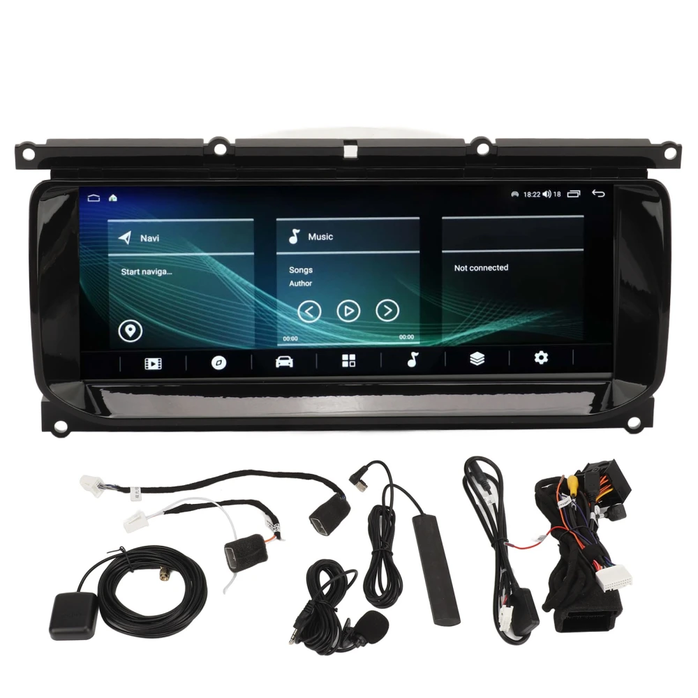 10.25 Inch 8 Core Auto Stereo Receiver Multimedia Player GPS Navigation Carplay for Range Rover Evoque L538 2016 to 2018 6+128G