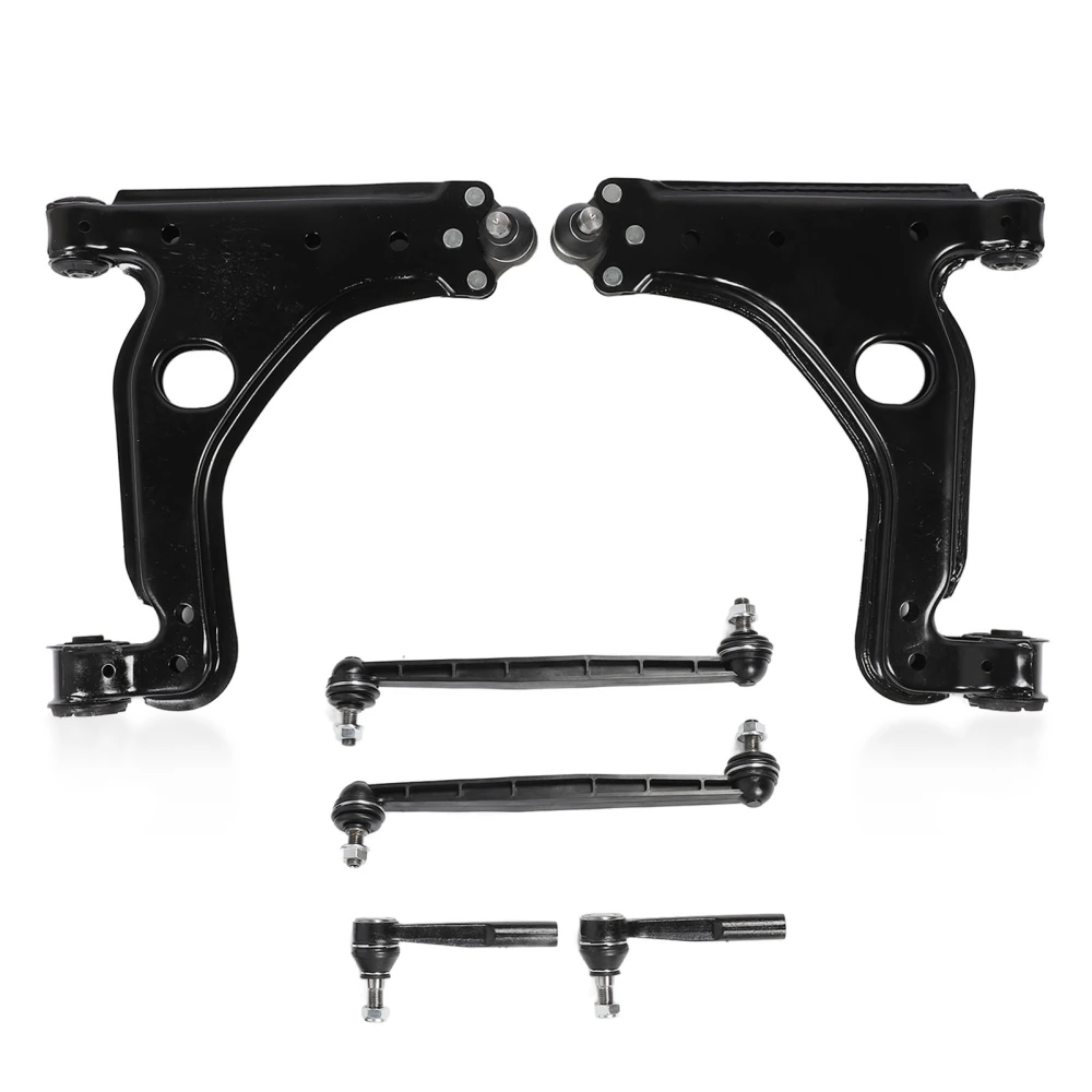 Front Wishbones Lower Suspension Arms Reduce Vibration 24454477 Replacement for Vauxhall Astra H Meriva Zafira