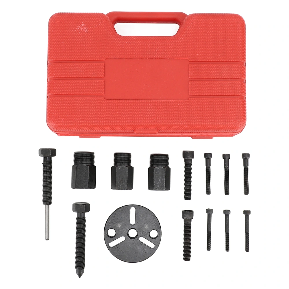 14Pcs AC Compressor Clutch Removal Kit Rust Proof Versatile AC Compressor Clutch Installer Puller for FS6 C171 6P 148 Compressor