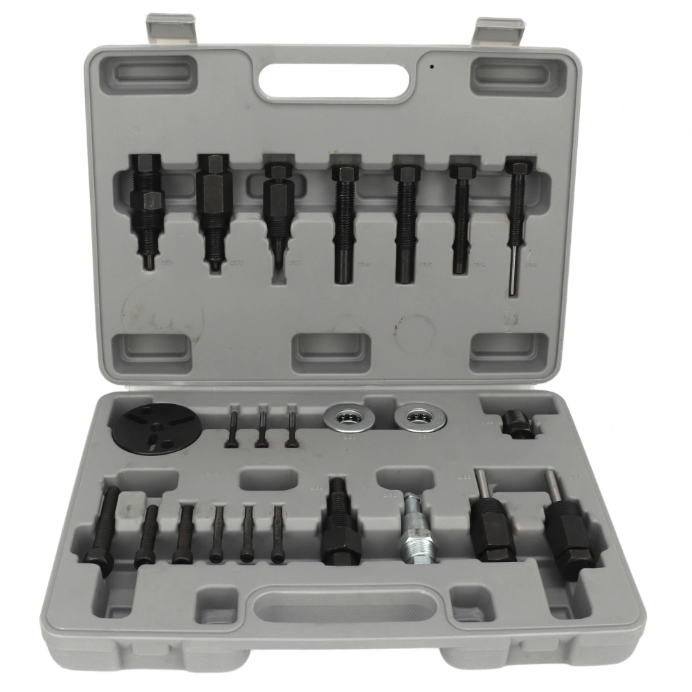 24PCS Automotive Compressor Clutch Hub Remover Installer Puller Tool Kit for 510 508 507 709 32C 25C 17C Compressors