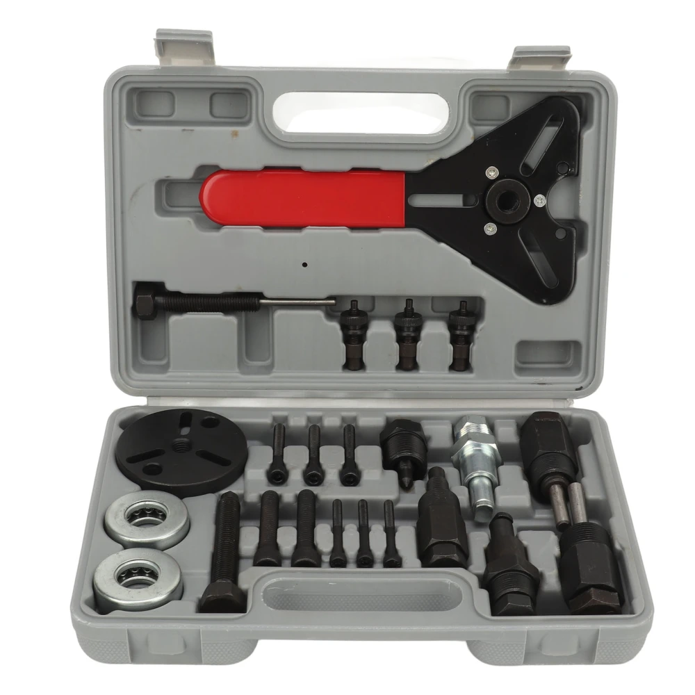 23PCS Automotive Compressor Clutch Hub Remover Kit Alloy Steel for 510 508 507 709 32C 25C 17C Compressors