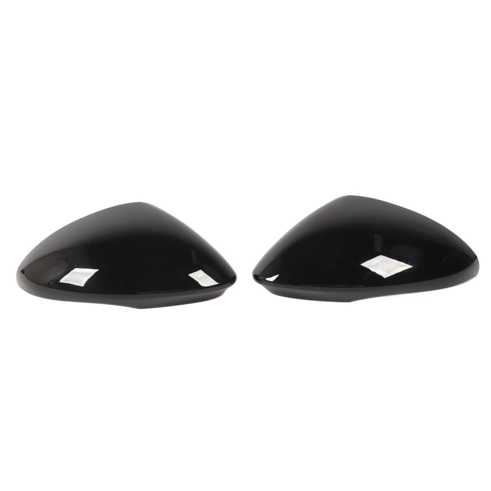 1 Pair Rearview Mirror Cap Left And Right Protective Side Wing Mirror Cover Cap for Grecale M182 2022 to 2023 Glossy Black