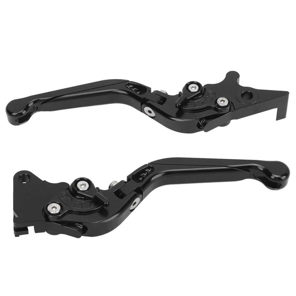 Motorcycle Clutch Brake Lever Portable Adjustable Safe Durable Sturdy Folding Clutch Levers for PCX 125 Black