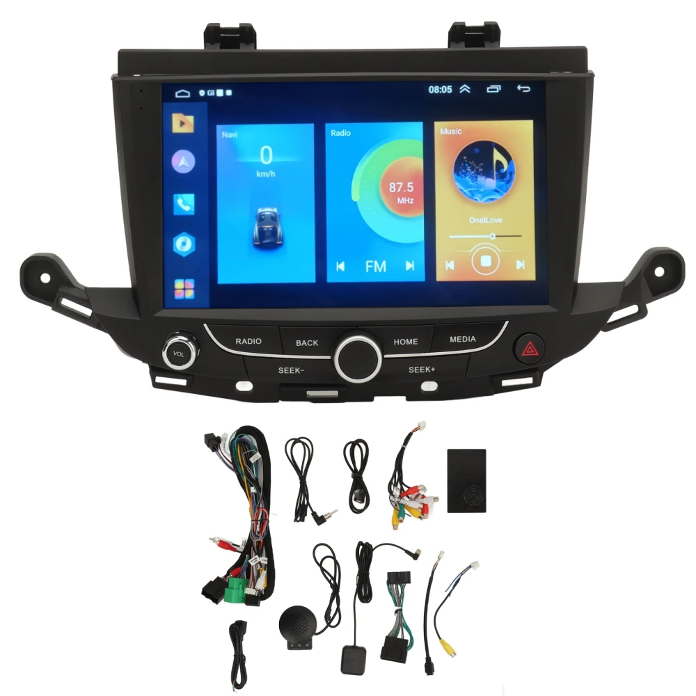 9in Car Stereo 39042448 Wireless Carplay GPS Navigation HD Touch Screen Multimedia Player Replacement For OPEL ASTRA‑K MK7