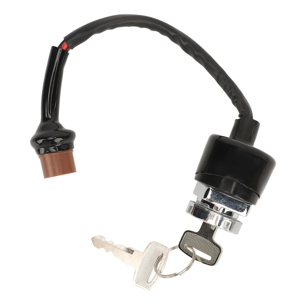 4 Wire Ignition Switch Reliable Stable Wear Resistant Ignition Starter Switch with Keys for CL175 CB350 CB450