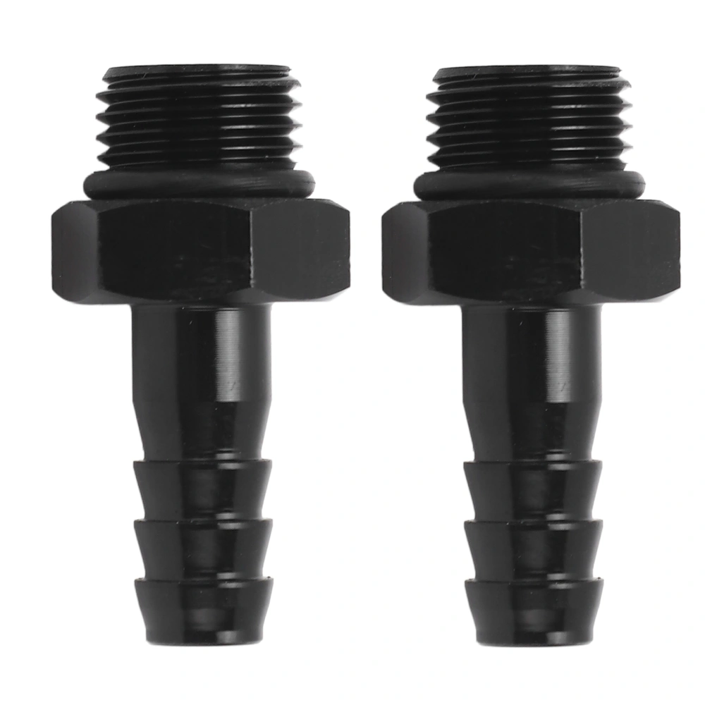 1Pair Hose Barb Fitting Connector AN6‑5/16 Inch Aluminum Hose Barb Fittings Adapter for Pipe Connections Delivery System