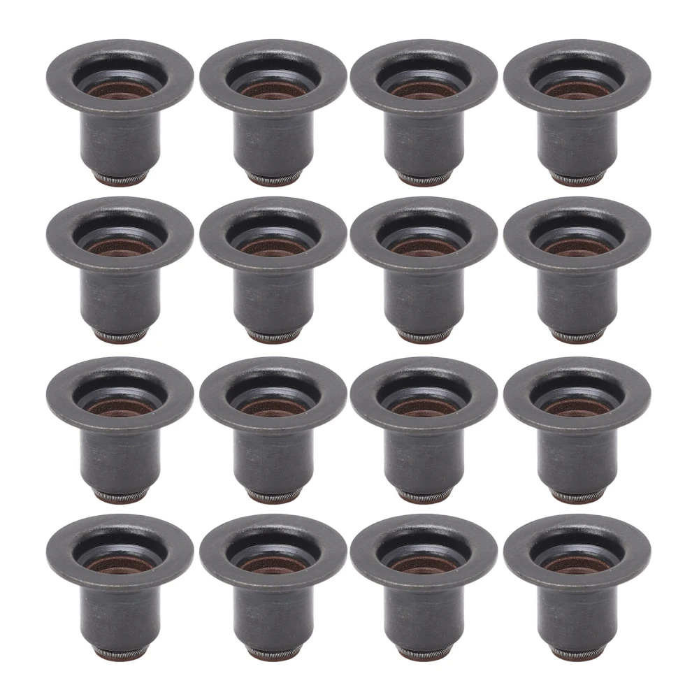 16pcs Valve Stem Seal Set 11340033950 Rubber Valve Stem Oil Seal for R55 R56 R57 R58 All Petrol Models