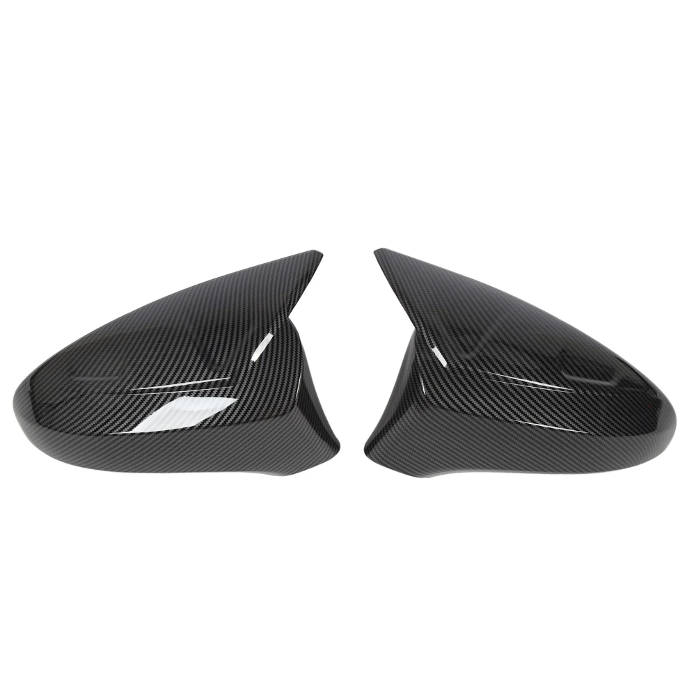 2Pcs Side Mirror Cap Left And Right Easy Installation Side Wing Mirror Cover Cap for IS200t IS250 IS350 GS ES CT RC LS IS Carbon Fiber Style