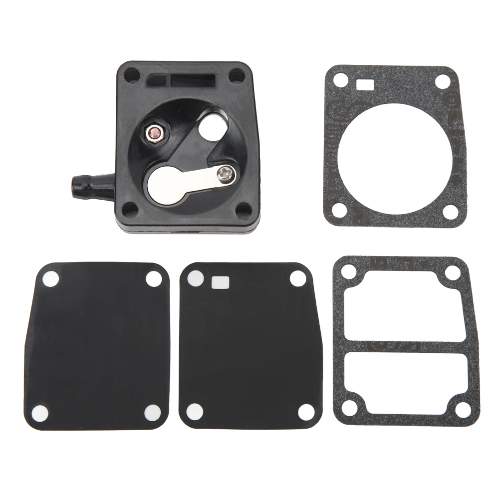 Outboard Fuel Pump Repair Kit 6G1‑24412 Reliable Performance Carburetor Fuel Gasket Kit for 2‑Stroke 6 8 9.9 15HP Outboard