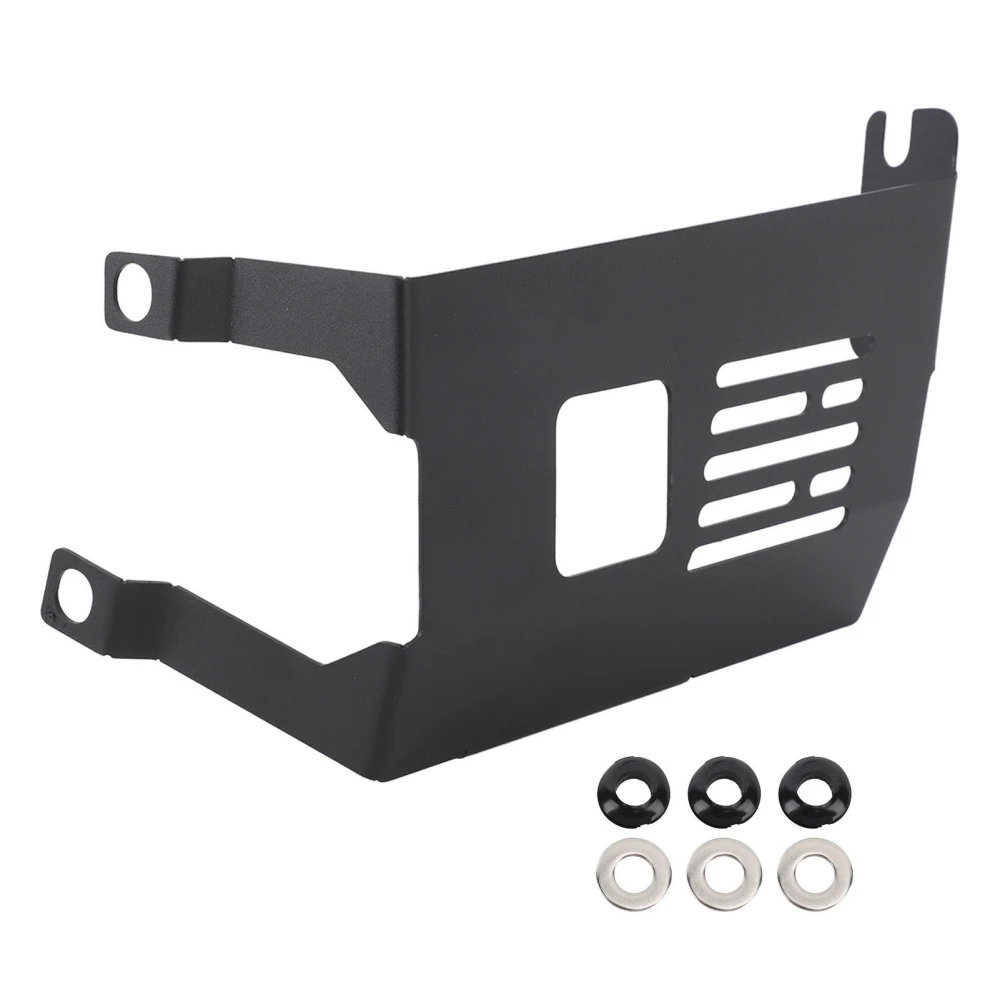 Motorcycle Skid Plate Aluminium Alloy Engine Chassis Guard Plate for ADV160 2021 to 2023 Black