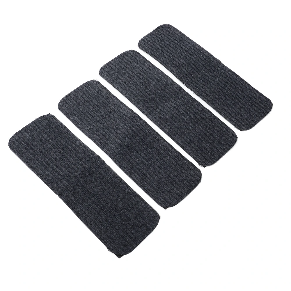 4Pcs RV Stair Covers Carpets Anti Slip Quick Drying Waterproof RV Step Covers Rug with Reflective Strip for RVs Motor Caravan