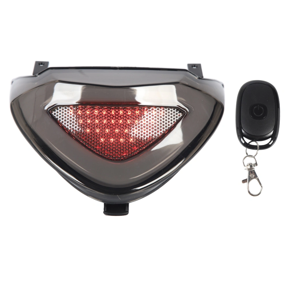 DC12V Motorcycle Tail Light Brake Turn Signal Lamp Smoky Color Remote Control Dimming Fit for LC135 V1