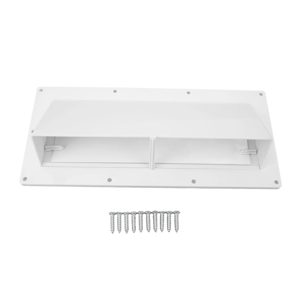 Rv Range Hood Vent White Weather Proof Stove Bathroom Exhaust Vent Cover for Trailer Camper