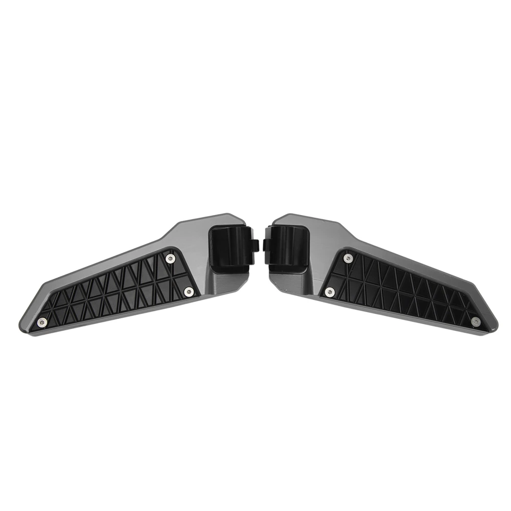 1Pair Motorcycle Foot Pegs Stylish Rugged Left Right Impact Resistant Rear Footrest Pedal For ADV150 ADV160 Titanium