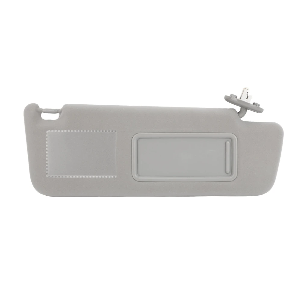 Car Sun Visor Gray Multifunctional Rugged Durable Side Sun Visor with Lamp and Mirror For Land Cruiser Prado Right: 7431060890B1, 74310 60890 B1