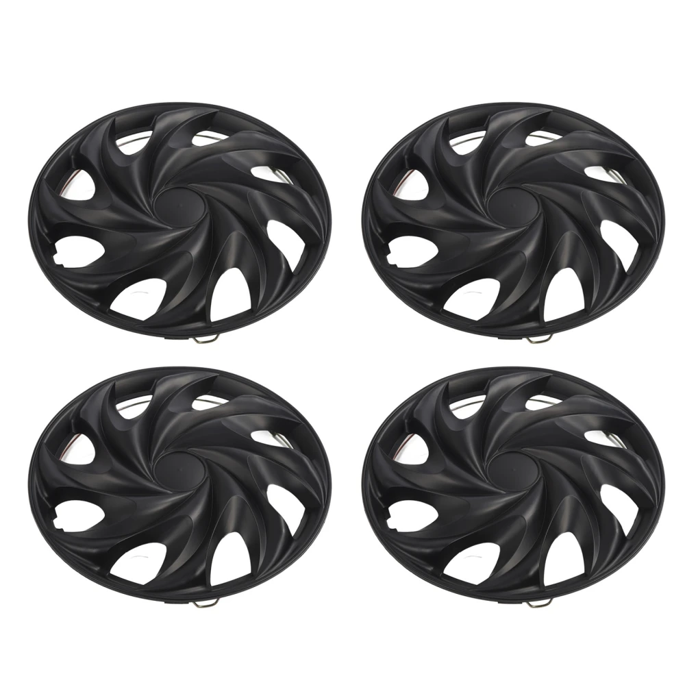 4Pcs Hub Cap Easy Installation Protective Wheel Hub Cap Cover for Cars Trucks Vans 14 Inches Steel Wheel