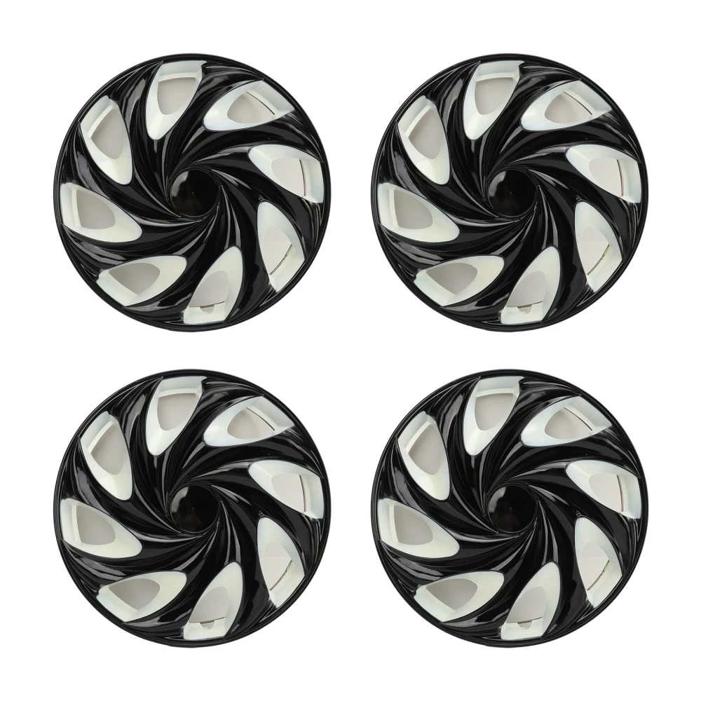 4pcs 15in Wheel Hub Caps Scratch Resistant Universal Wheel Rim Cover for Cars Trucks Vans