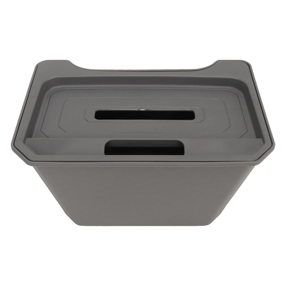 Rear Center Console Organizer Large Capacity Center Console Storage Box Replacement for Tesla Model Y 2020 to 2023 Grey