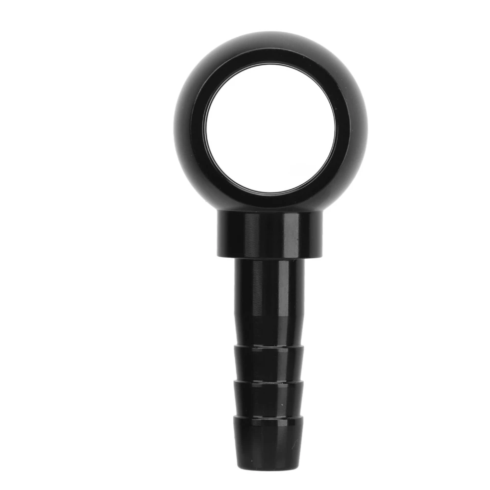 Banjo Fittings 8mm Barb To 14.5mm Hole Banjo Hose Adapter for M14 X 1.5 Banjo Bolt Black