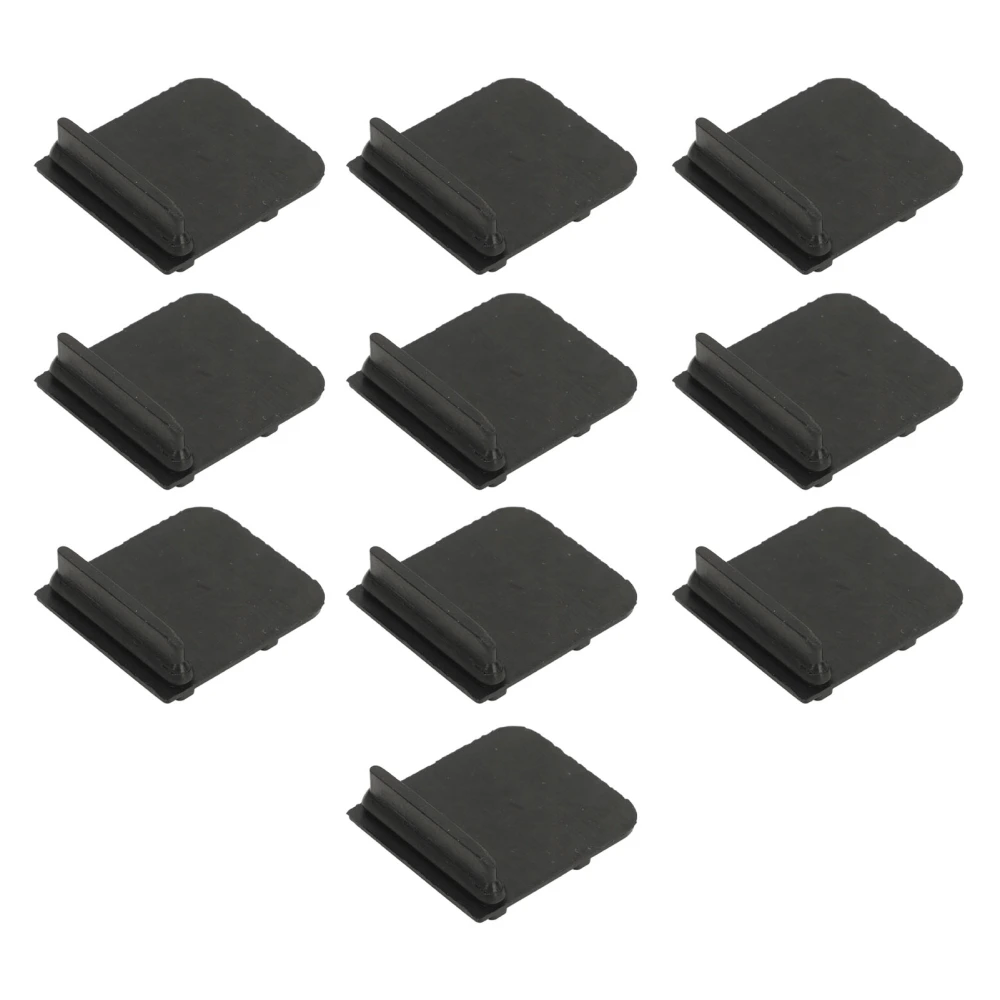 10PCS Oil Sump Baffle Flap Excellent Sealing Universal Fit Surge Rubber Flap Kit for Cars